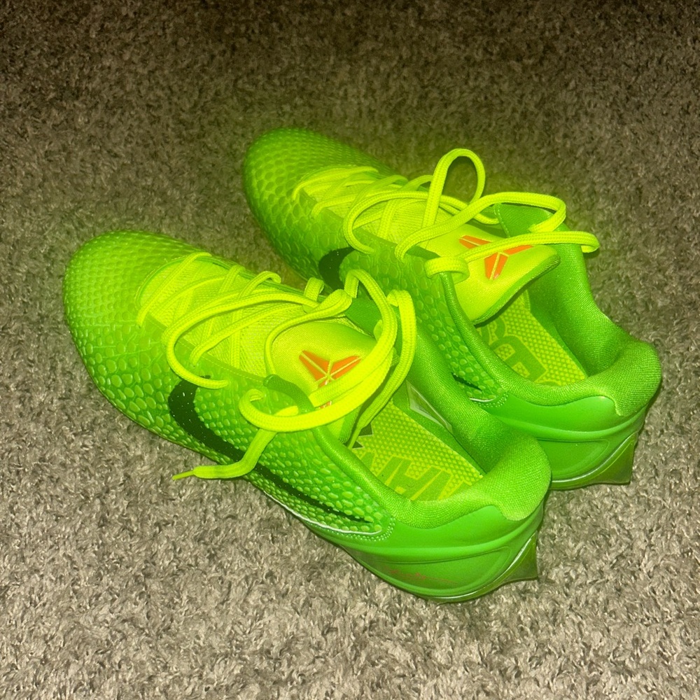 Nike Kobe 6 Grinch Cleats Sz 15
